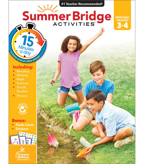 Summer Bridge Activities Workbook Grade 3-4