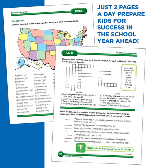 Summer Bridge Activities Workbook Grade K-1