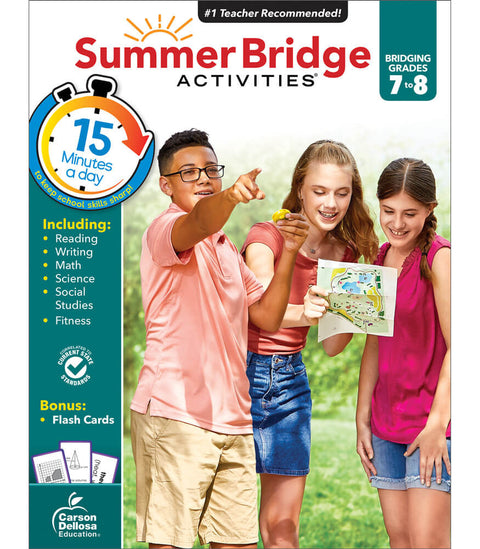 Summer Bridge Activities Workbook Grade 7-8