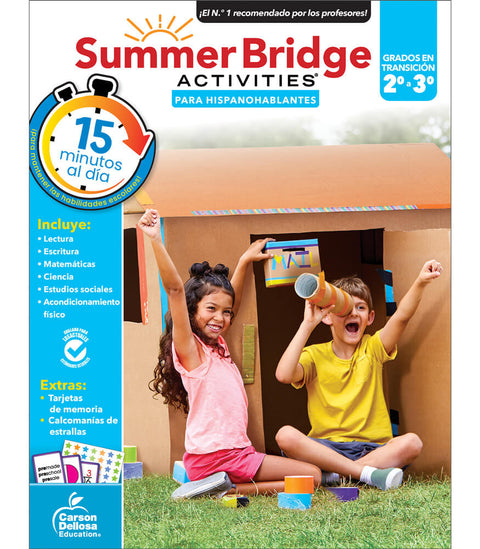 Summer Bridge Activities Spanish 2-3 Workbook