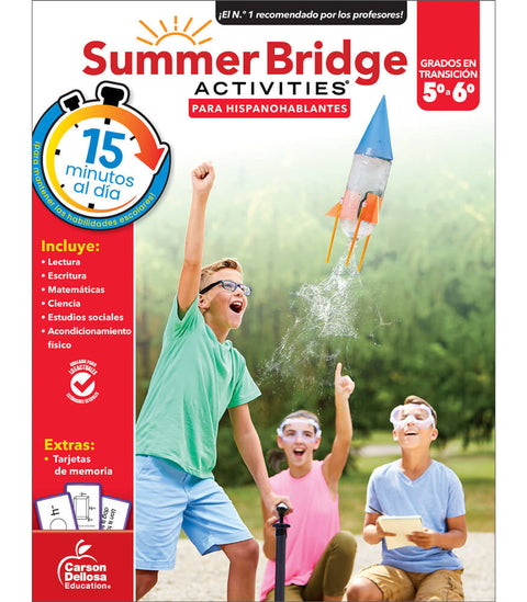 Summer Bridge Activities Spanish 5-6 Workbook