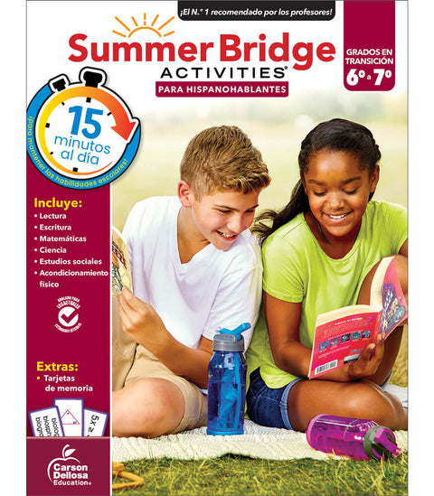 Summer Bridge Activities Spanish 6-7 Workbook