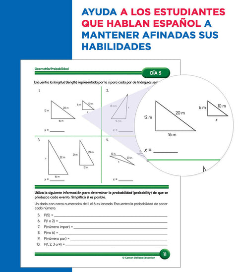 Summer Bridge Activities Spanish K-1 Workbook