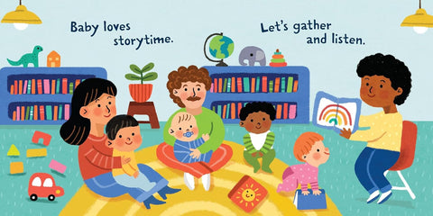 PRE-ORDER *** 2/10/26 RELEASE *** Indestructibles: Baby Loves the Library by Grace Habib