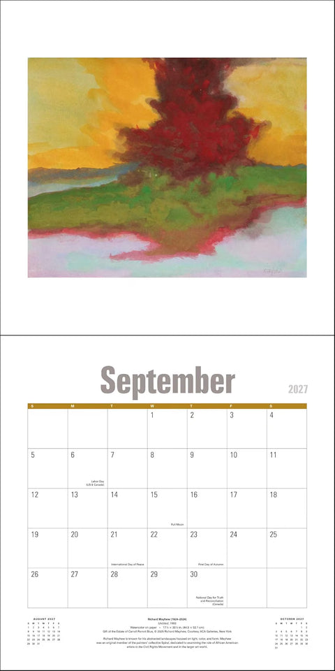 National Museum of African American History and Culture 2027 Wall Calendar