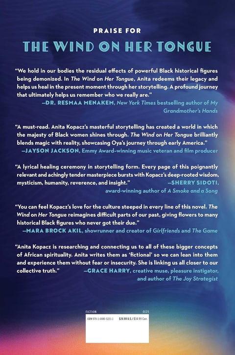 The Wind on Her Tongue (Book #2 of Daughter of Three Waters Trilogy) by Anita Kopacz