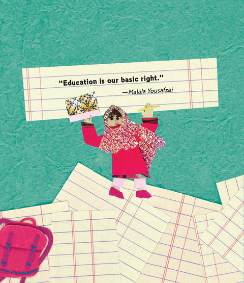 Malala Yousafzai: Warrior With Words by Karen Leggett Abouraya (Author), Susan L. Roth (Illustrator)