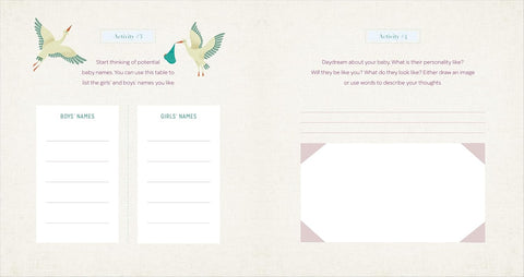 The First-Time Mom's Pregnancy Journal: Monthly Checklists, Activities, & Journal Prompts by Aubrey Grossen