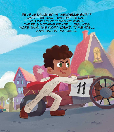 Born Driven by Saxton Moore Jr., Nolwe Azul Tamis (Illustrator)