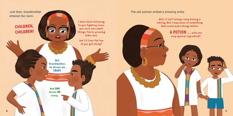 The Lion’s Whisker: Sister and Brother Take on a Challenge Together by Rebecca Sheir, Nikita Abuya (Illustrator)