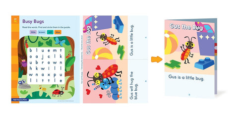 Brain Quest Phonics Workbook: Kindergarten