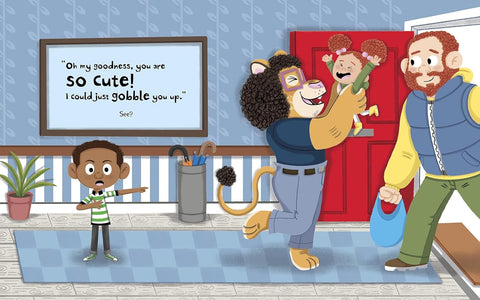My Mom is a Lioness by Swapna Haddow (Author), Dapo Adeola (Illustrator)