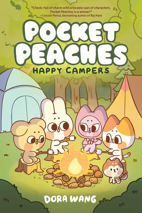 Pocket Peaches: Happy Campers by Dora Wang (Pocket Peaches, 4)