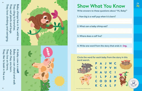 Brain Quest Phonics Workbook: Grade 1