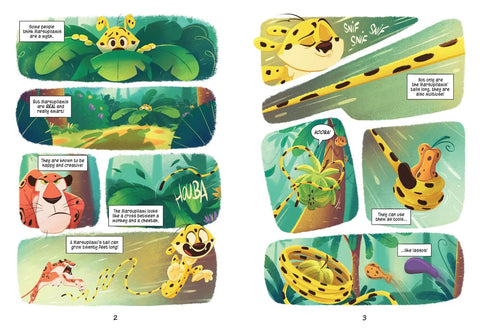 The Marsupilamis: Creatures from the Jungle!: An Original Graphic Novel by Amanda Deibert, GOUM (Illustrator)
