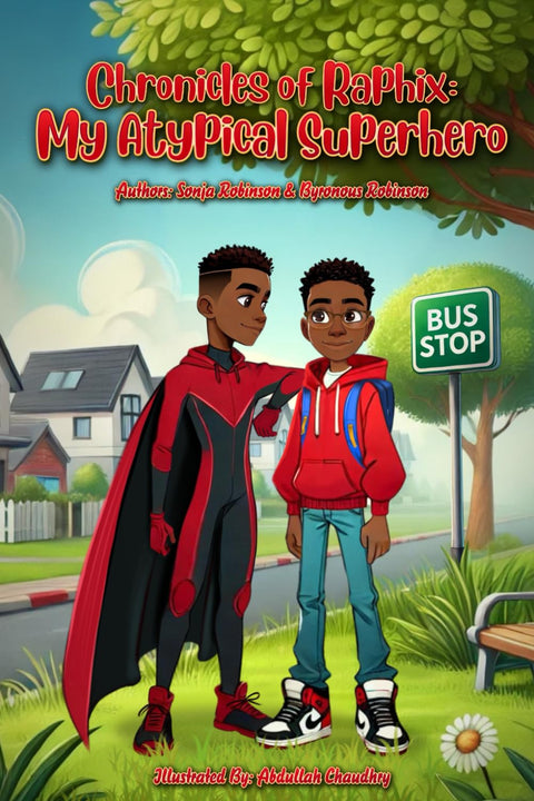 Chronicles of Raphix: My Atypical Superhero by Sonja and Byronous Robinson, Abdullah Chaudhry (Illustrator)