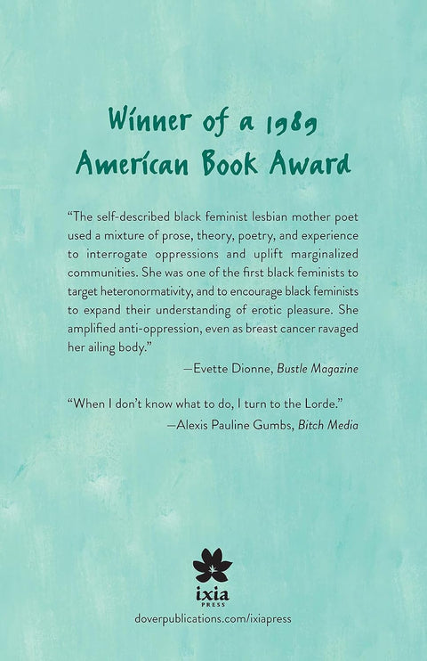 A Burst of Light and Other Essays by Audre Lorde