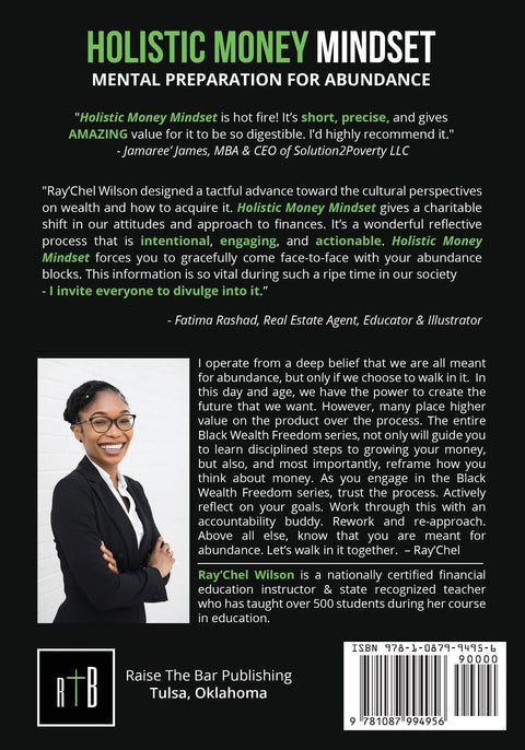 Holistic Money Mindset: Mental Preparation for Abundance by Ray'chel Wilson