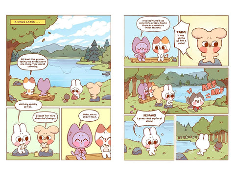 Pocket Peaches: Happy Campers by Dora Wang (Pocket Peaches, 4)