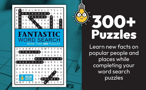 Fantastic Word Search: With 300 Puzzles (Brain Busters)