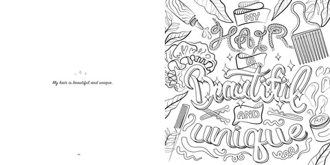 Mind, Body,  & Soul: A Self-Care Coloring Book for Black Women by Oludara Adeeyo (Author), Tess Armstrong (Illustrator)