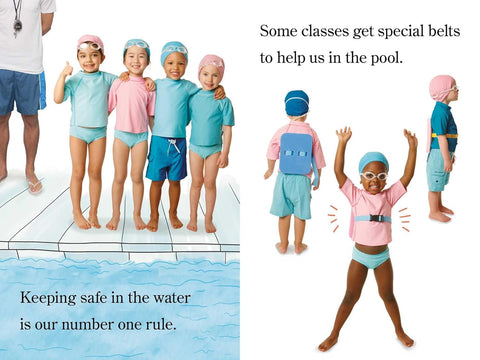 My First Swim Class by Alyssa Satin Capucilli (Author), Jill Wachter (Photographer)