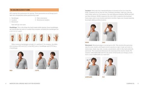 American Sign Language Made Easy for Beginners: A Visual Guide with ASL Signs, Lessons, and Quizzes by Travis Belmontes-Merrell