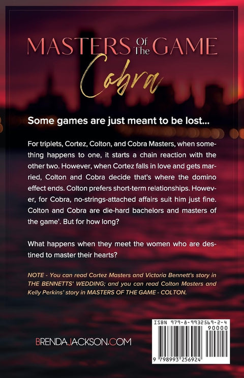 Masters of the Game - Cobra by Brenda Jackson