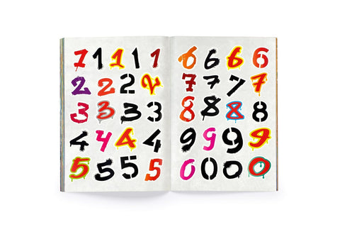 The Graffiti Alphabet Sticker Book: Over 1000 stickers! by Luke Herriott (Illustrator)