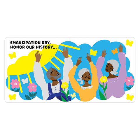 Let's Celebrate Juneteenth by Mudpuppy (Author), Tonya Abari (Author), Tabitha Brown (Illustrator) (Board Book)