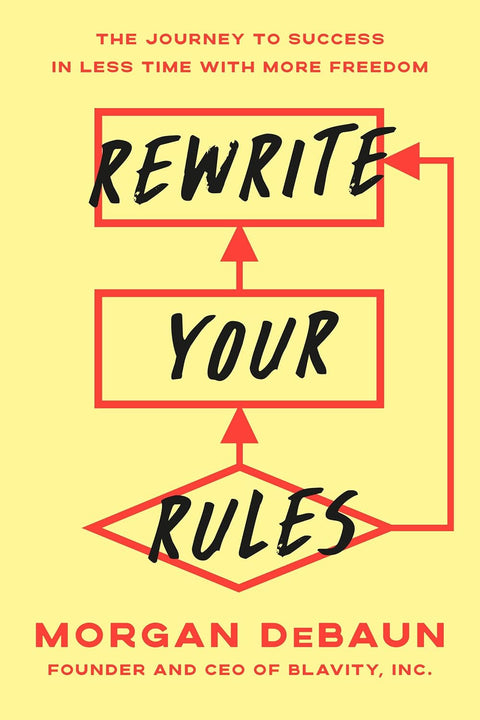 -Pre-Order 04/01- Rewrite Your Rules: The Journey to Success in Less Time with More Freedom by Morgan DeBaun