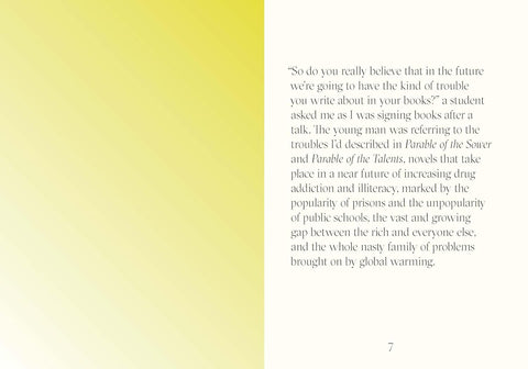 A Few Rules for Predicting the Future: An Essay by Octavia E. Butler (Author), Manzel Bowman (Illustrator)