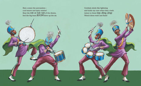 Here Comes the Band by Shadra Strickland, John Holyfield (Illustrator)