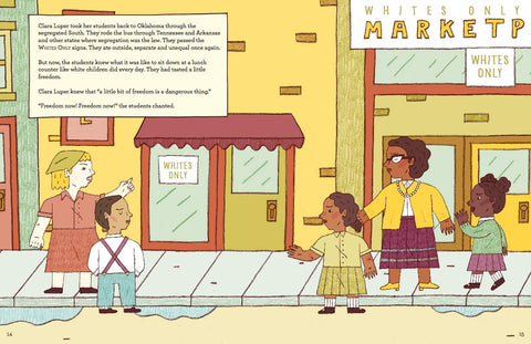 Someday Is Now: Clara Luper and the 1958 Oklahoma City Sit-ins by Olugbemisola Rhuday-Perkovich, Jade Johnson (Illustrator)