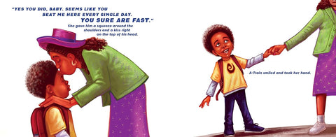 A-Train Allen by Lesley Younge (Author), Lonnie Ollivierre (Illustrator)