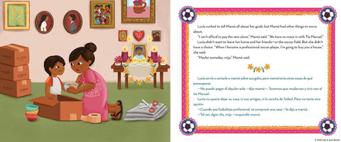 Lucía’s Goals / Los Goles De Lucía (English and Spanish Edition) by Angela Quezada Padron, Christina Barragan Forshay (Illustrator)