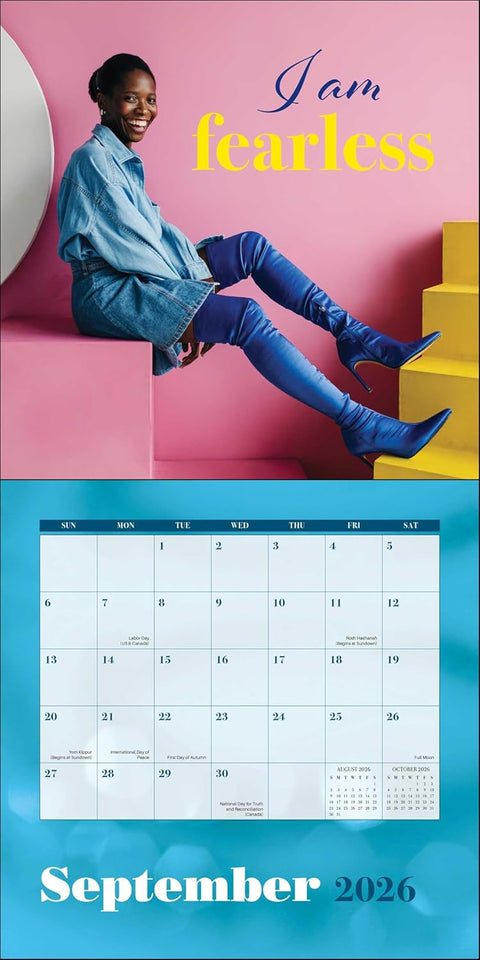 Black Girl Magic 2026 Wall Calendar 2026
