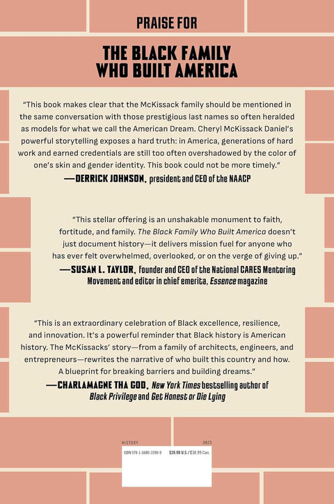 The Black Family Who Built America: The McKissacks, Two Centuries of Daring Pioneers by Cheryl McKissack Daniel with Nick Chiles