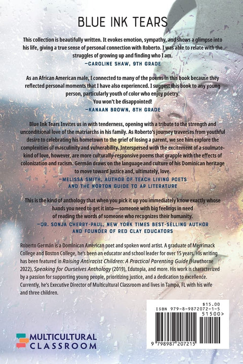 Blue Ink Tears: A Collection of Poems by Roberto German