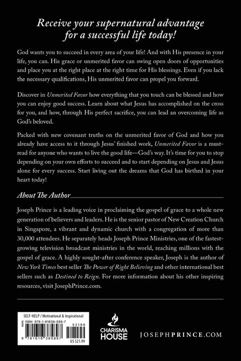 Unmerited Favor by Joseph Prince