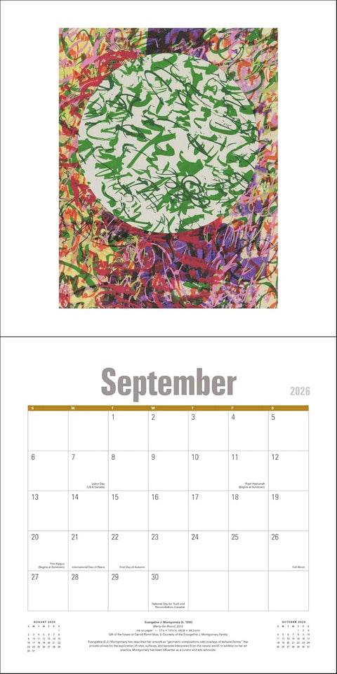 National Museum of African American History & Culture Wall Calendar 2026