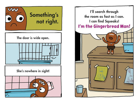 The Gingerbread Man: Class Pet on the Loose: A Graphic Novel by Laura Murray, Mike Lowery (Illustrator)