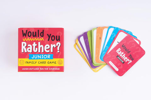 Would You Rather? Junior: Family Card Game: Laugh-Out-Loud Fun for Everyone!