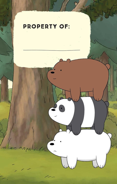 We Bare Bears Hardcover Ruled Journal