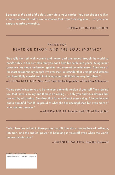 The Soul Instinct by Beatrice Dixon