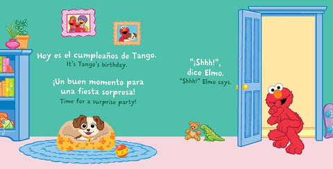 Indestructibles: Sesame Street: Elmo Dice: ¡Sorpresa! / Elmo Says Surprise!(English/Spanish)