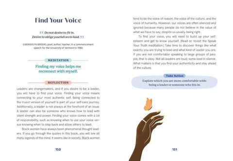 Meditations for Black Women: 75 Mindful Reflections to Help You Stay Grounded & Find Inner Peace by Oludara Adeeyo