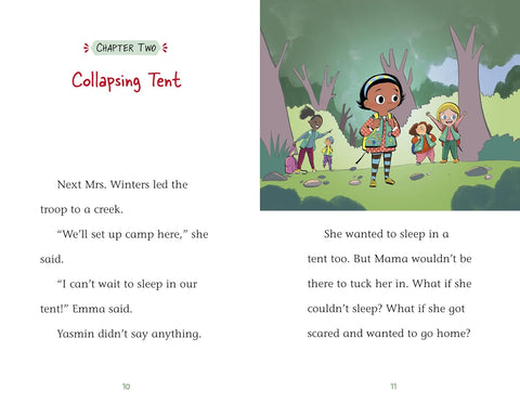 Yasmin the Camper by Saadia Faruqi, Hatem Aly (Illustrator)