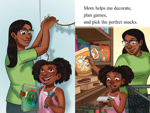 Parker's Slumber Party: Ready-to-Read Level 1 by Parker and Jessica Curry (Authors), Brittany Jackson (Illustrator), Tajae Keith (Illustrator)