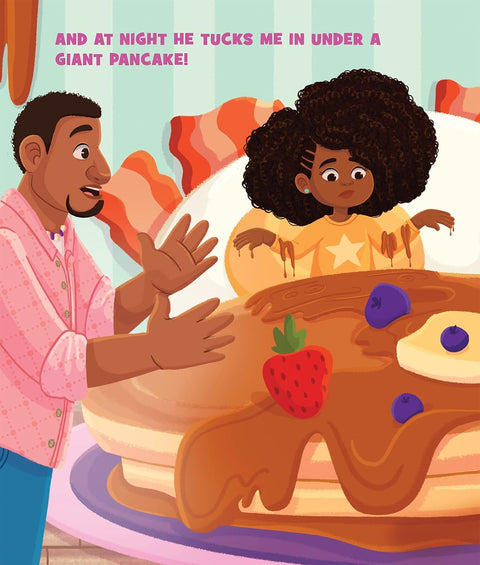 Daddy and Me and the Rhyme to Be by Chris Bridges (Author), Halcyon Person (Author), Parker-Nia Gordon (Illustrator)